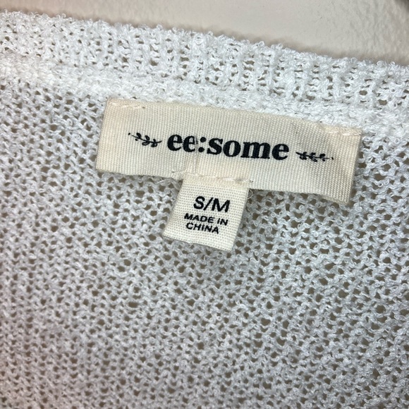 Pink Lily lightweight striped sweater S/M - Picture 4 of 5